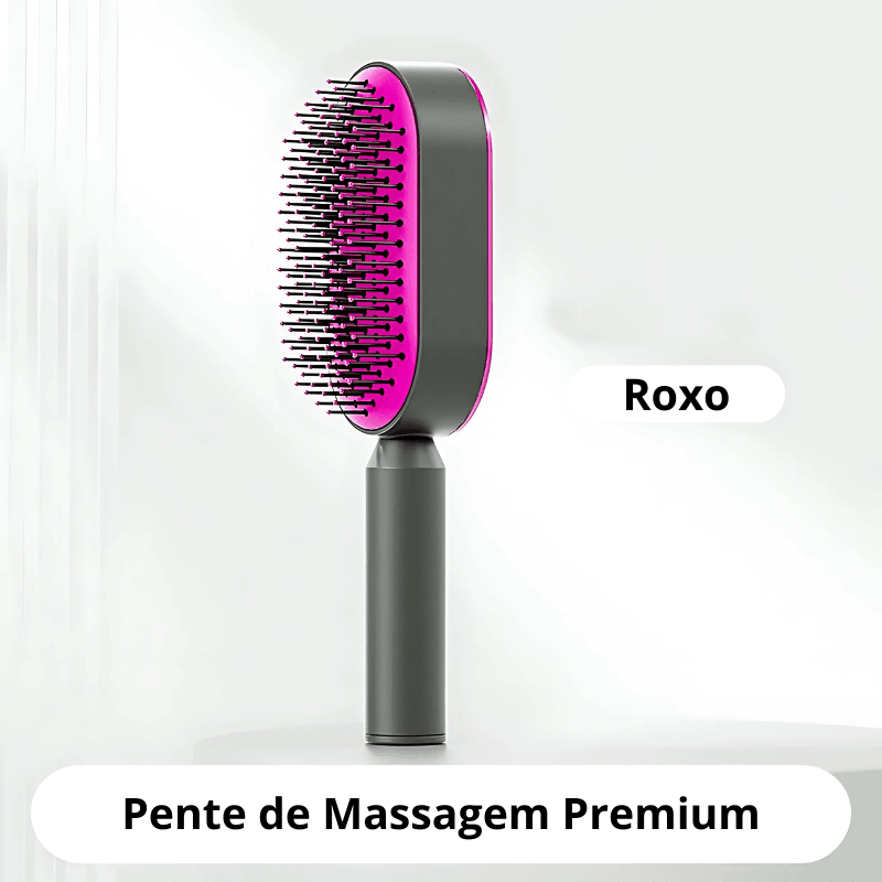 Pente de Massagem Premium com Almofada de Ar – Conforto, Estilo e Cuidados para o Seu Cabelo